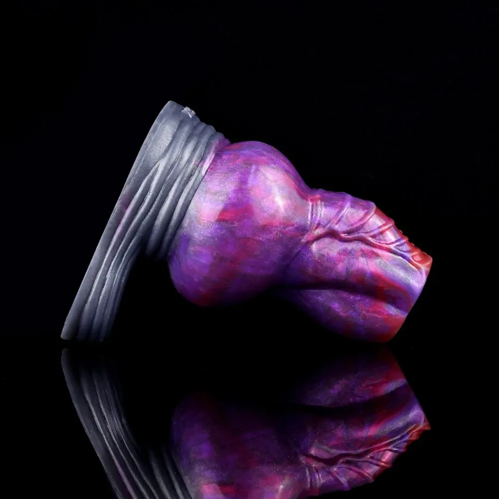 Multi-ประเภทเปิดแฟนตาซี Hollow Dildo ซิลิโคน Cock Sheath ชายอวัยวะเพศชาย Anti-DROP แหวนของเล่นสำหรับผู้ใหญ่ 18 + — image 4