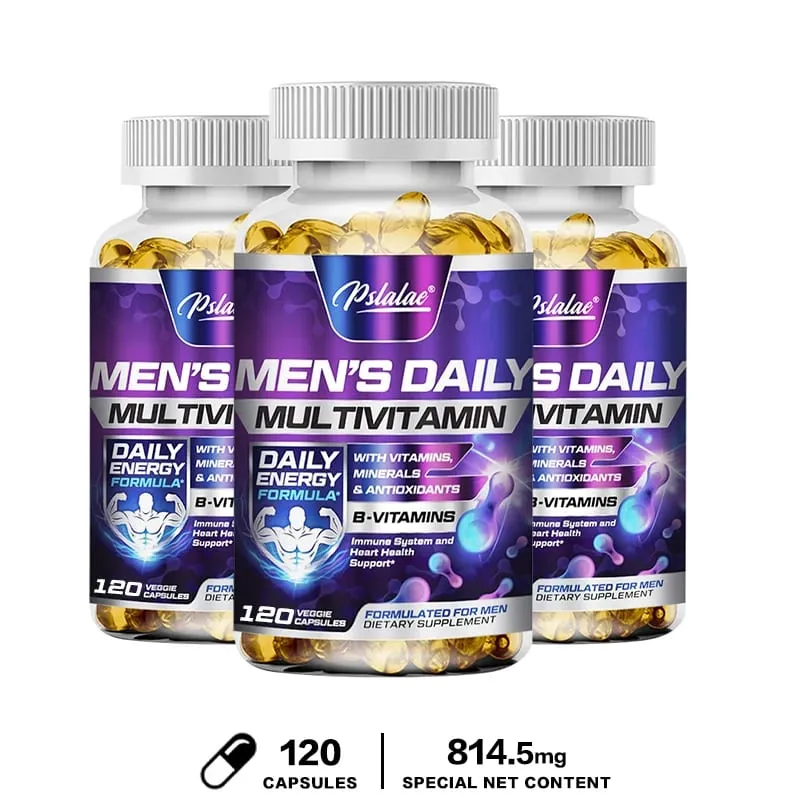 Men's Multivitamin Supplement - Supports Men's Multivitamin with Vitamins A C D E & B12 Zinc Calcium Magnesium and More — image 11