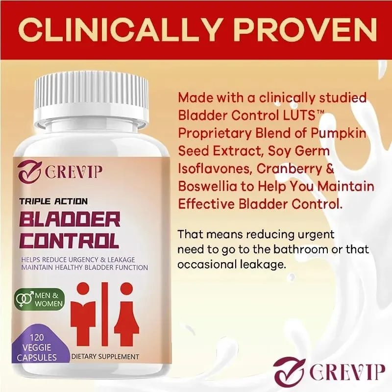 Bladder Control Supplement - Supports Urinary Tract Health - Helps Relieve Overactive Bladder and Urinary Tract Infections — image 6
