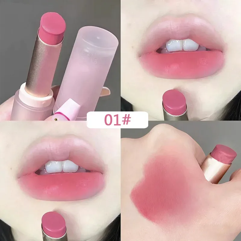 Rouge à lèvres velours mat, brun froid, soyeux, longue durée, imperméable, tasse antiadhésive, brillant à lèvres, brume douce, teinte chair, maquillage pour les lèvres — image 9