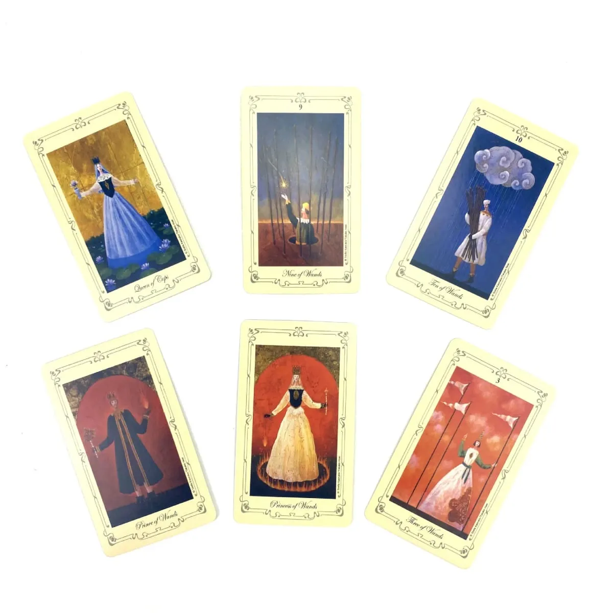 Kad Tarot Bahasa Inggeris untuk Ramalan Kegunaan Peribadi Saiz Poker Occult Stella's Tarot Rider Oracle Deck Jualan Panas Permainan Papan Romantik — image 4