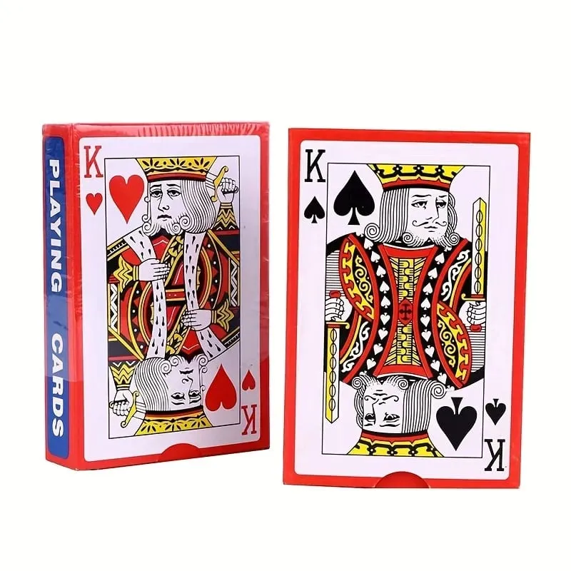 Kad Bermain Saiz Poker Kad Indeks Standard Untuk Kad Blackjack Euchre Canasta — image 1