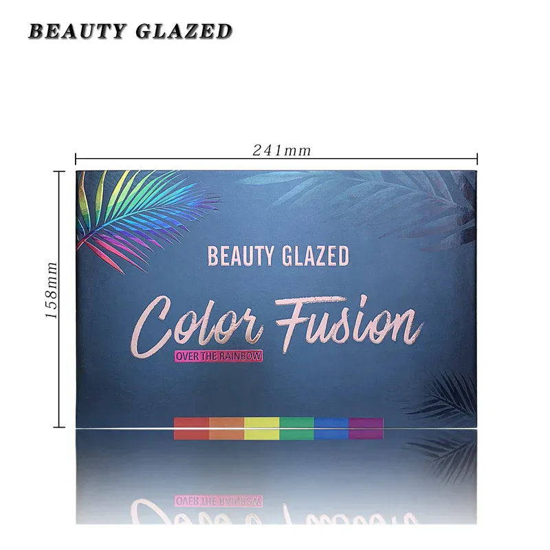 39 Farben Regenbogen-Lidschatten-Palette Langlebige Neon-Glitzer-Lidschatten-Palette Augen-Make-up-Kosmetik — image 5