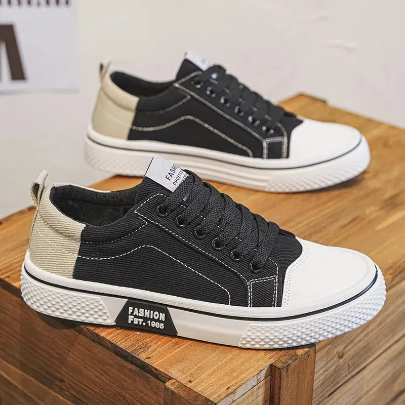 Scarpe di tela comode e alla moda estive nuove scarpe da tavolo versatili e traspiranti scarpe da uomo semplici con lacci con suola morbida — image 10