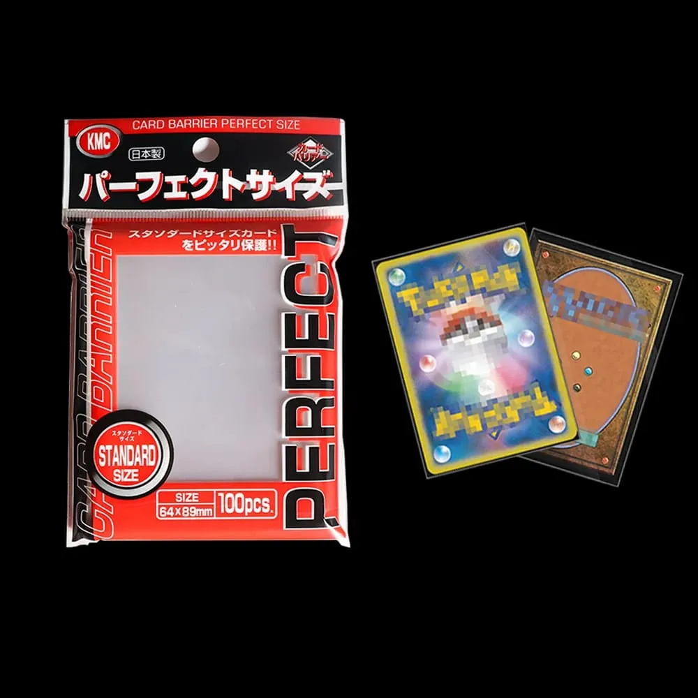 64 x 89 mm Kartenhülle Barriere Brettspiel KMC Transparente Pokemon-Kartenhüllen in perfekter Größe Sammelkarten Passend für standardmäßige transparente Außenseite — image 1