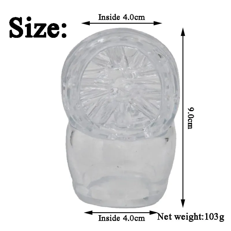 G-spot Stimulate Vibrator Head Cover Erotic Accessories Magic Wand Attachment Silicone AV Rod Head Cap Adult Sex Toys for Women — image 5