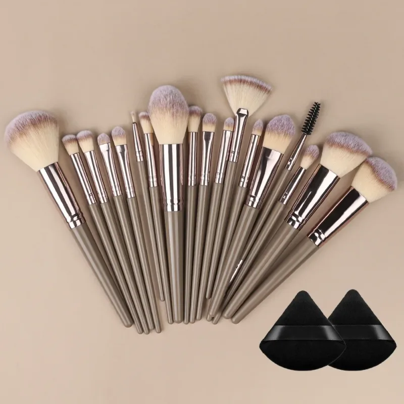 Set di pennelli per trucco da 20 pezzi Professionale Dettagli super morbidi Blush evidenziatore Fondotinta correttore Pennello per ombretto Strumento di bellezza per donna — image 11
