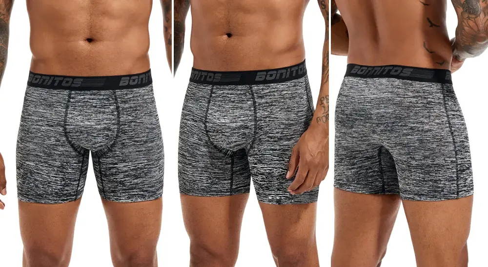 4pcs Men's Panties Sexy Underpants Mens Polyester Boxer Short Brand Underwear For Man Boxers Breathable Trunks M-XXXXL — image 8