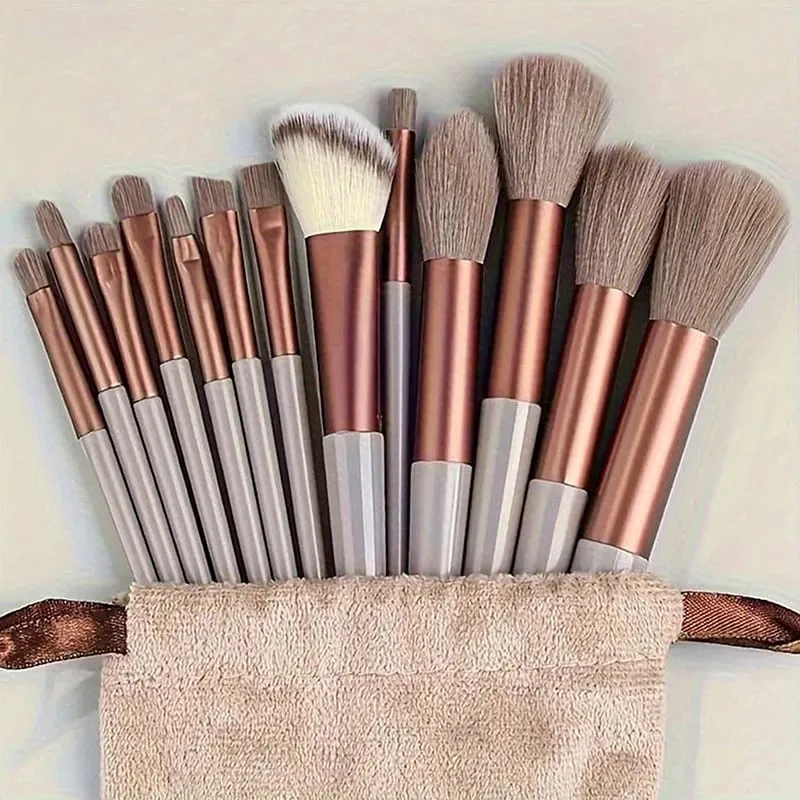 8/13PcsMakeup Brush Set Fluffy Professiona Cosmetic Foundation Powder Eyeshadow Kabuki Make Up Brush Beauty Tool Makeup. — image 2