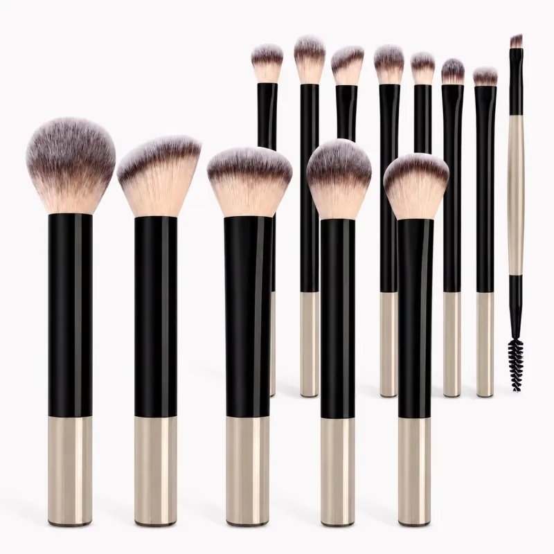 13/17/22 pièces ensemble d'outils de maquillage ensemble de pinceaux de maquillage professionnel sac de maquillage accessoires de maquillage pinceau de fond de teint pinceau à Blush.