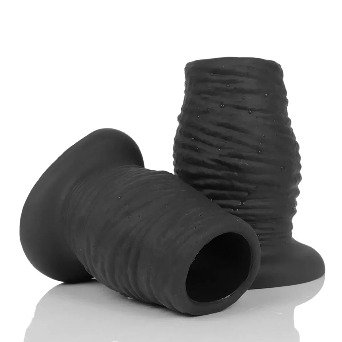 3/3.46/3.85 Inch Huge Hollow Anal Plug Liquid Silicone Soft Butt Plug Vaginal Anal Expansion Speculum Gay Fisting BDSM Sex Toys — image 1