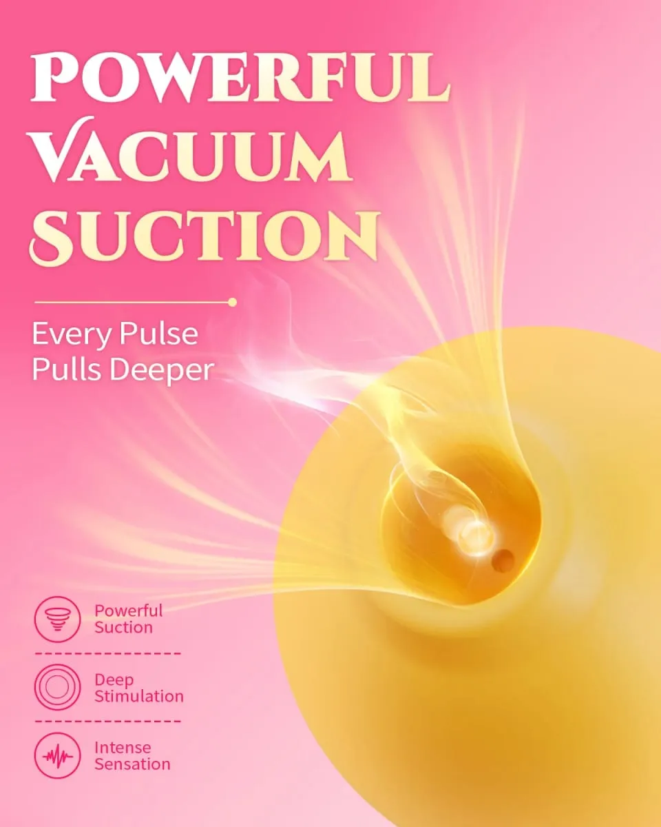 Stimolatore clitorideo vibratore succhiatore al limone con 10 modalità di suzione Ventosa clitoridea in silicone Giocattolo sessuale per coppie da donna 18+ — image 2