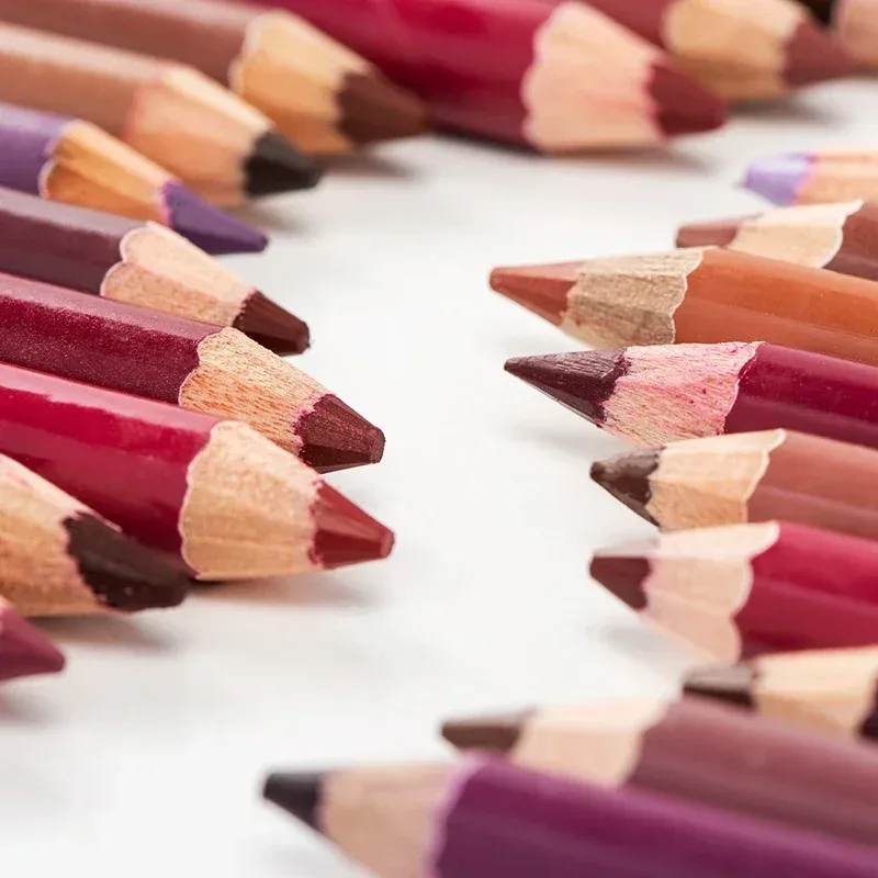 28Color Antifouling Lip Liner Professional Lipstick Pen Precise Waterproof Lip Outline Pencil Lip Makeup Lasting Eyeliner Creamy — image 4