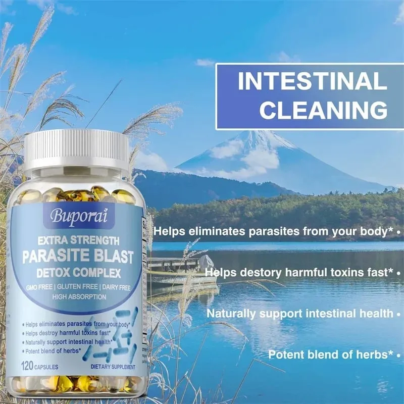Complejo de desintoxicación de parásitos: apoya la salud intestinal Elimina los parásitos Promueve el metabolismo y mejora la inmunidad — image 3