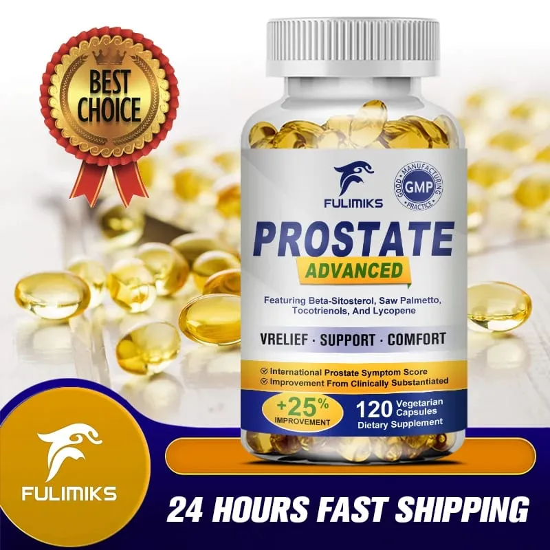 Saw Palmetto ile Prostat Takviyesi Erkek Prostat Mesanesi ve İdrar Yolu Sağlığı Bitkisel Saç Bakımı Saç Dökülmesine Karşı — image 1
