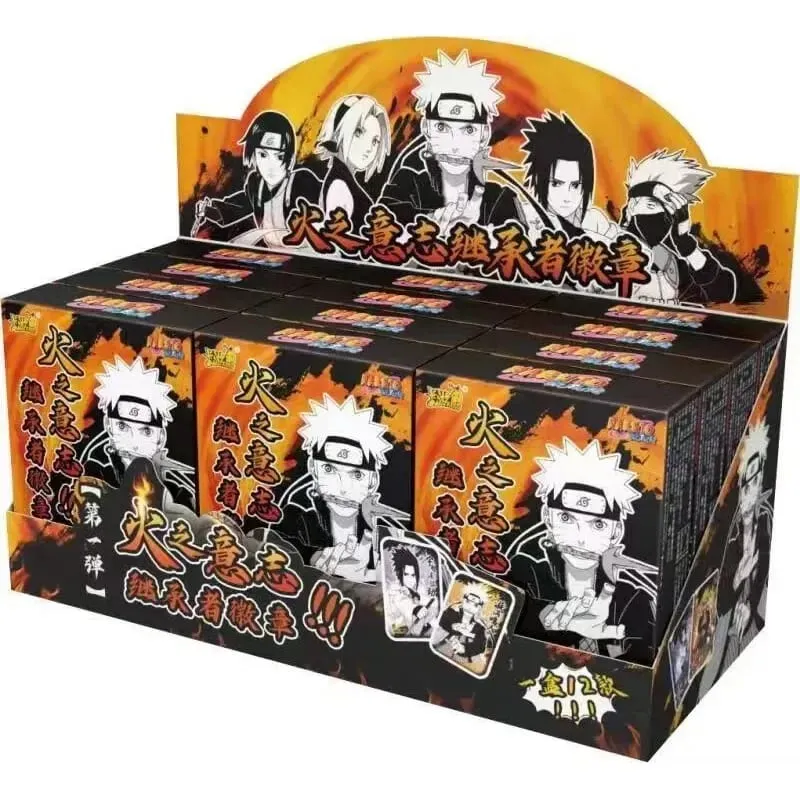 Genuine Naruto Cards Box Anime Figure Card Booster Pack Sasuke Collection Flash Card Toy Birthday Christmas Gift for Kids — image 9