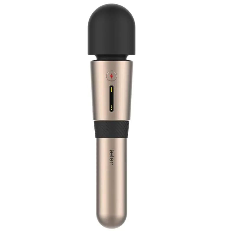Leten AV Stick Vibratore Testa enorme Bacchetta magica per l'orgasmo femminile Stimolatore del clitoride del capezzolo Giocattoli del sesso per la donna