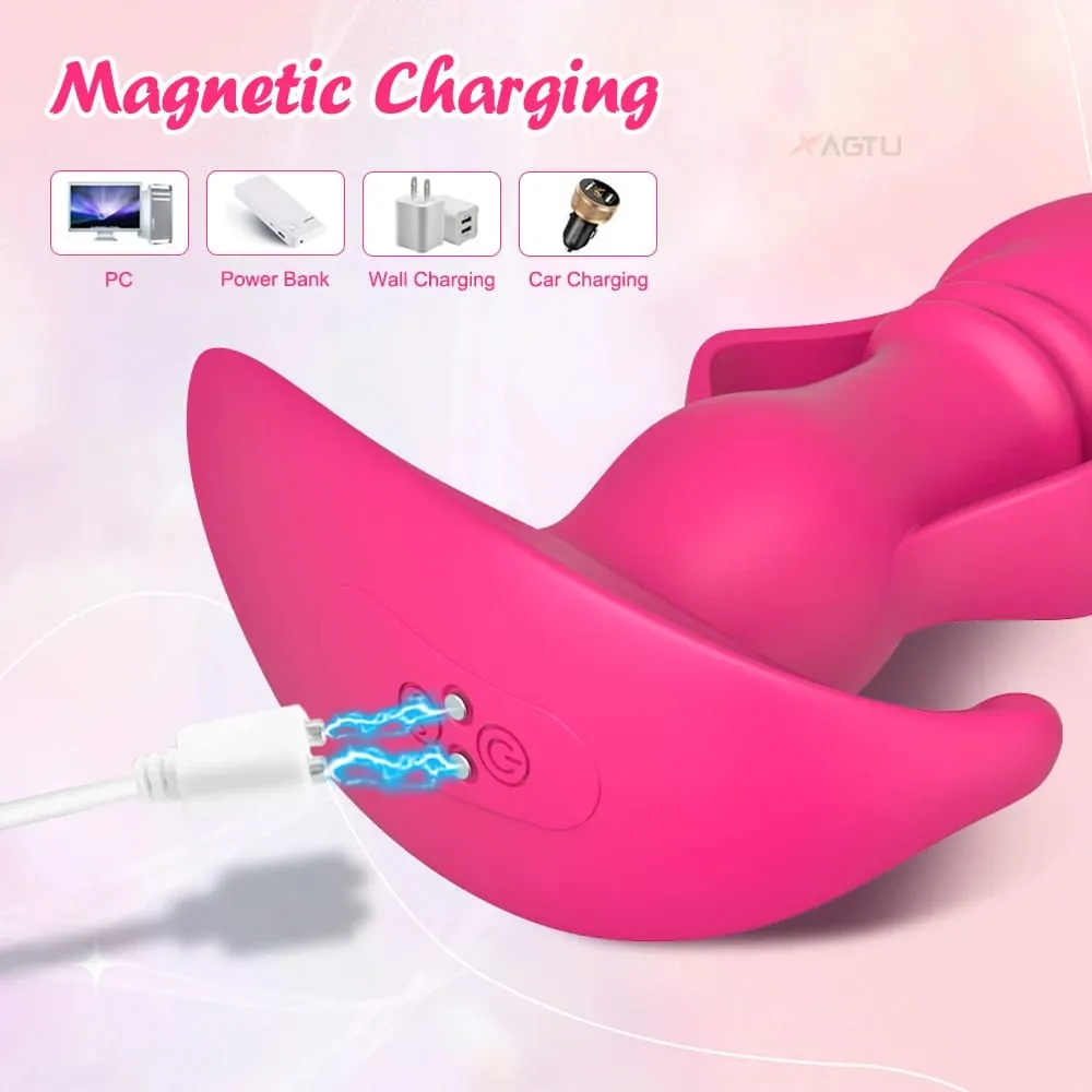 Adult Sex Toys Remote Control Thrusting Vibrator for Men Prostate Massager Anal Plug G Spot Dildo for Women Couples Masturbator — image 6