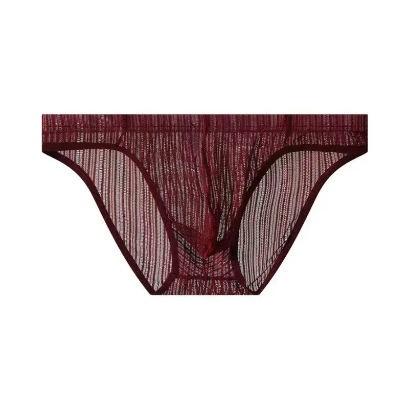 Intimo trasparente da uomo Slip trasparenti Mutande con custodia rigonfia Mutande morbide Mutandine trasparenti da uomo Lingerie ultra sottile — image 6