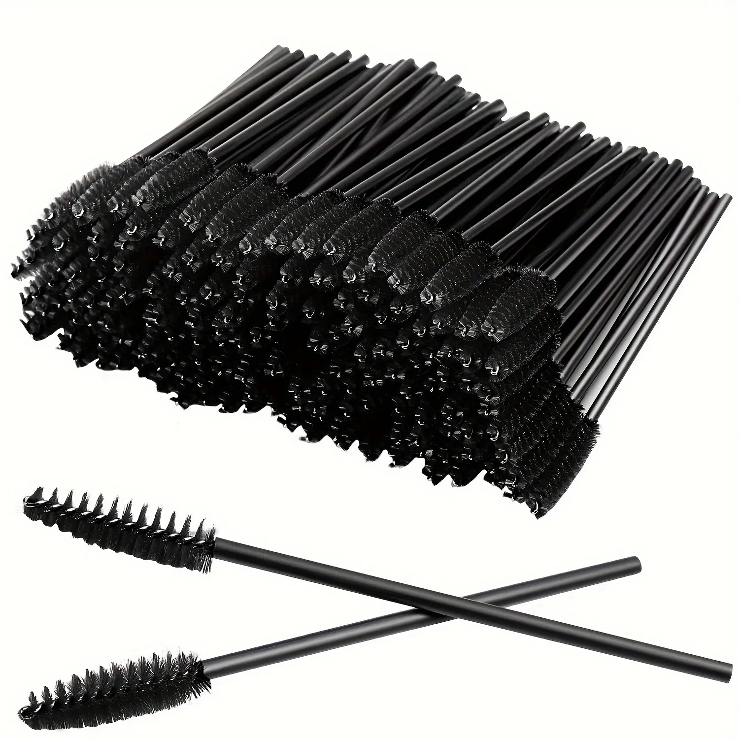 50pcs Disposable Eyelash Brushes Eyelashes Extension Tools Eyebrow Brush Mascara Wands Applicator Spoolers Makeup Tools — image 5