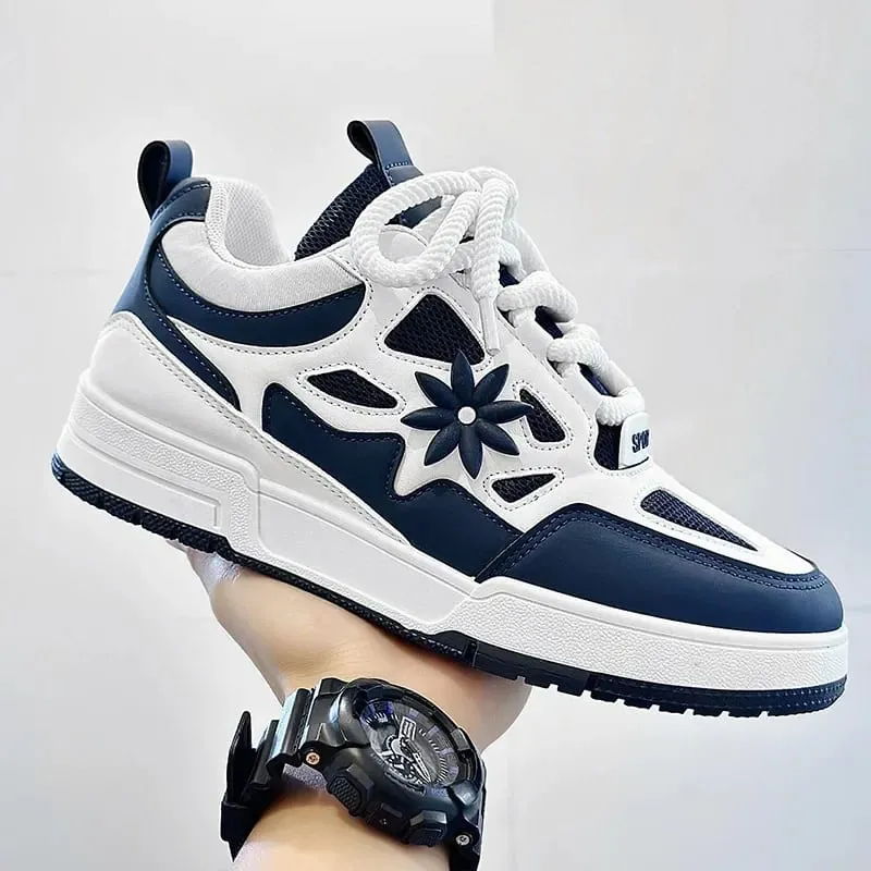 Chaussures vulcanisées à plateforme pour hommes, nouvelle mode, semelle épaisse accrue, respirantes, résistantes à l'usure, chaussures de sport décontractées pour hommes — image 9