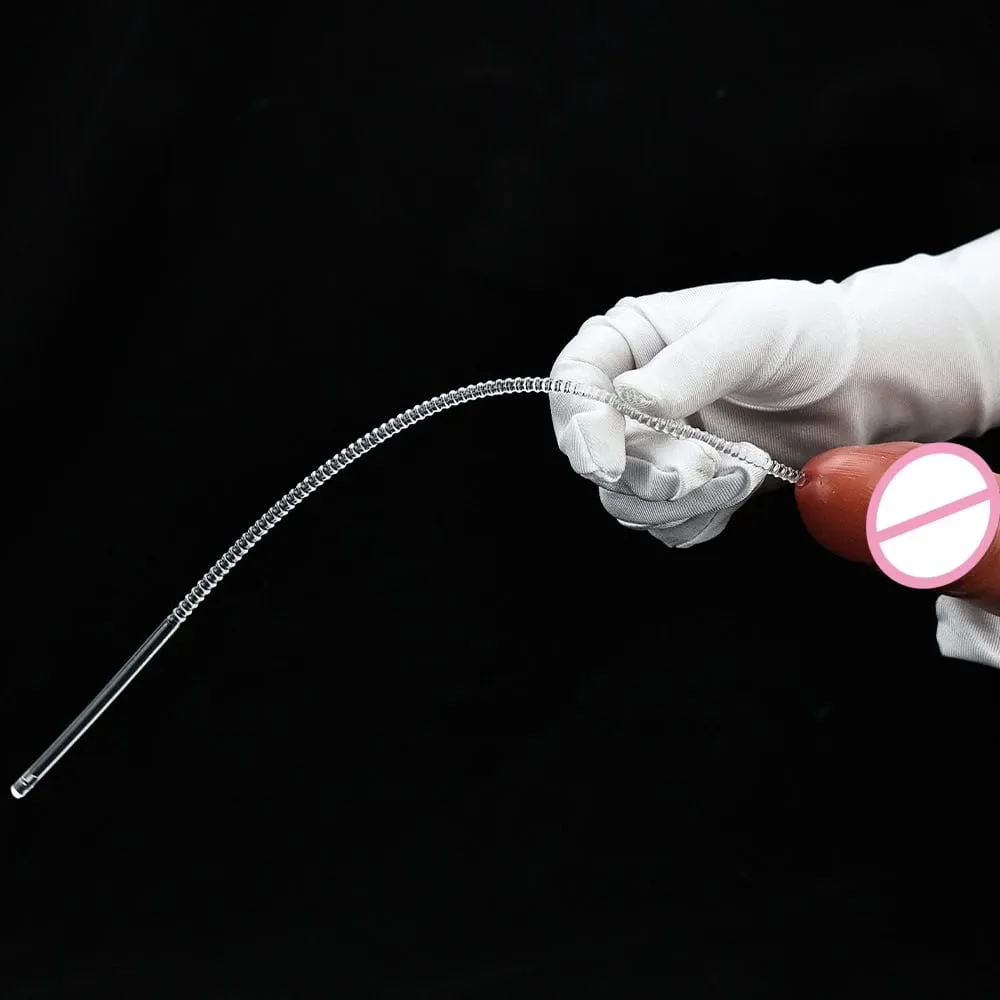 7PCS Dilatatore uretrale Cavallo Occhio Bastone Stimolazione Massaggiatore della prostata Spina morbida del pene Masturbatore maschile Giocattoli erotici del sesso per gli uomini Gay — image 3