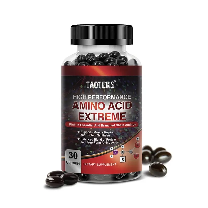 Capsule avanzate di aminoacidi per bodybuilding - Aiutano ad aumentare la forza, la resistenza, la sintesi proteica, a costruire la massa muscolare, l'energia per gli addominali