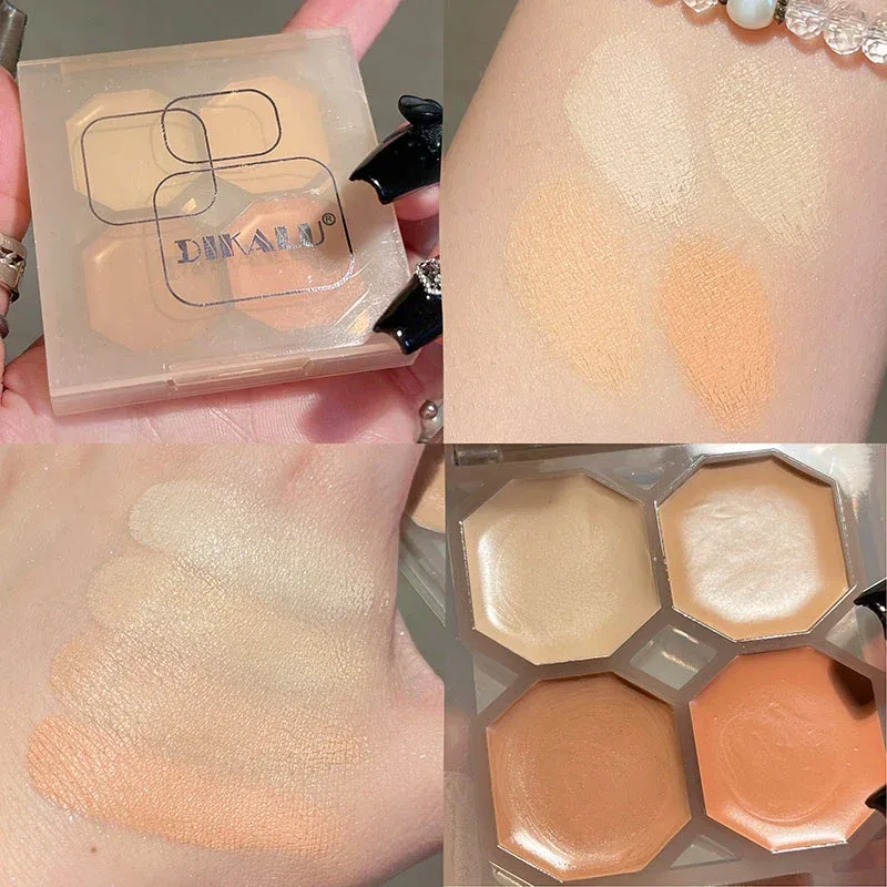 3/4 Colors Milk-Tea Eyeshadow Palette Professional Highlight Shimmer Brightening Long Lasting Eye Shadow Eye Makeup Eye Cosmetic — image 23