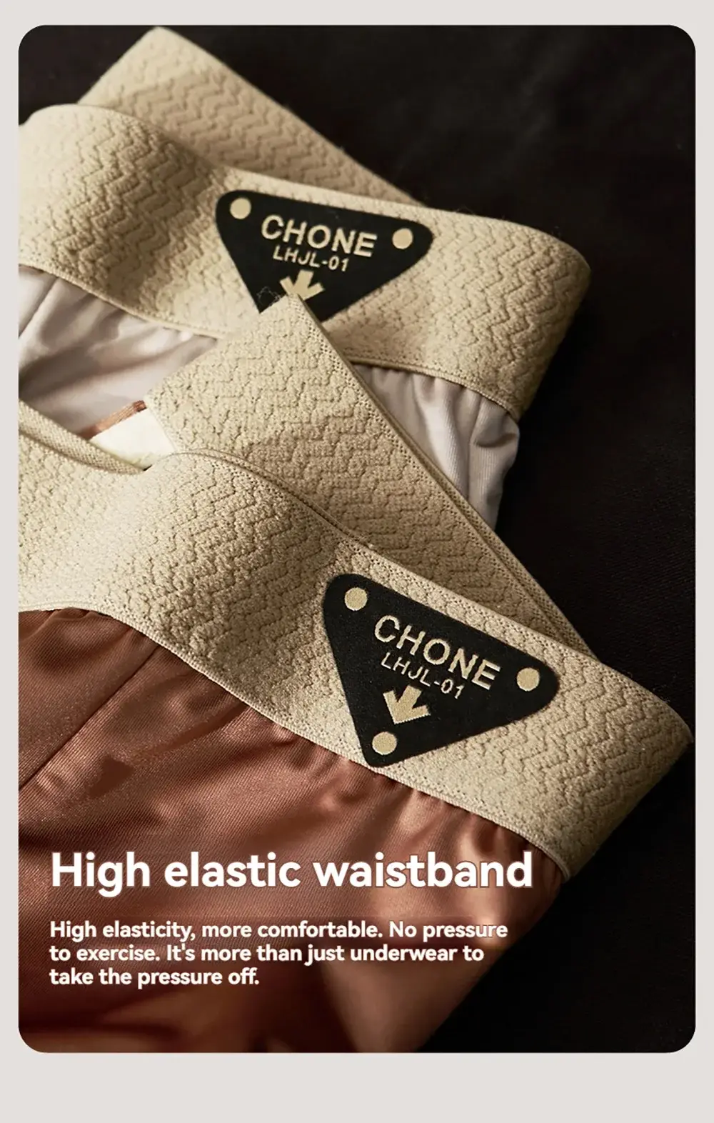 3PCS/Pack Luxury Solid Satin-like Boxer Man Cool 10A Antibacterial Silk U-shape Pouch Men's Panties High Elastic Wais Underpants — image 5