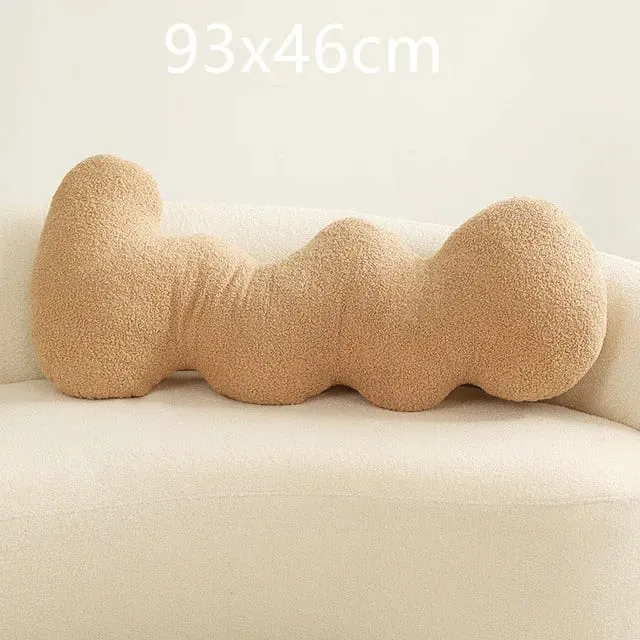New Nordic Ball Solid Color Cushion Stuffed Flower Plush Pillow for Sofa Waist Office Cushion Kid Toy Gifts Home Decoration — image 20