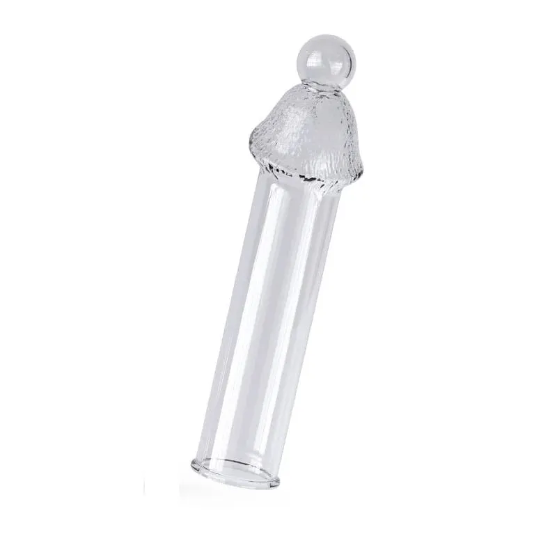 Crystal Penis Sleeve 14cm Lock Sperm Penis Enlargement Sleeve Reduce Sensitivity Condom Delay Ejaculation Sex Toys for Men — image 9