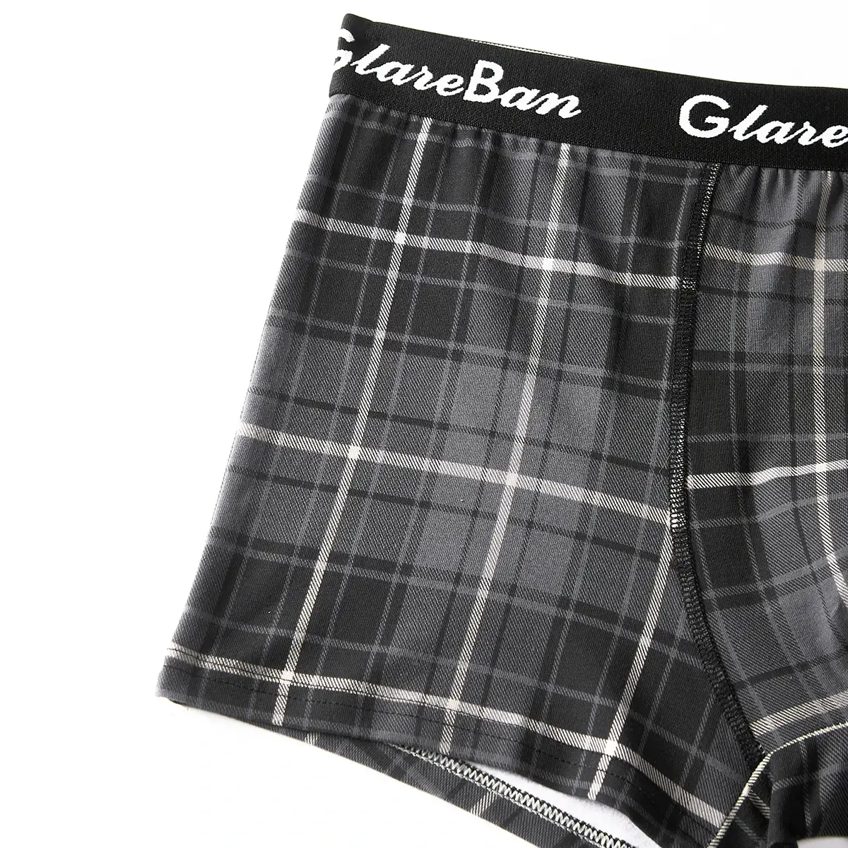 6pcs pek gaya kotak-kotak Seluar Boxer Lelaki Seluar Dalam Kapas Seluar Dalam Lelaki Lembut Bernafas untuk Lelaki Homme Boxershorts Slip Seluar Dalam — image 3
