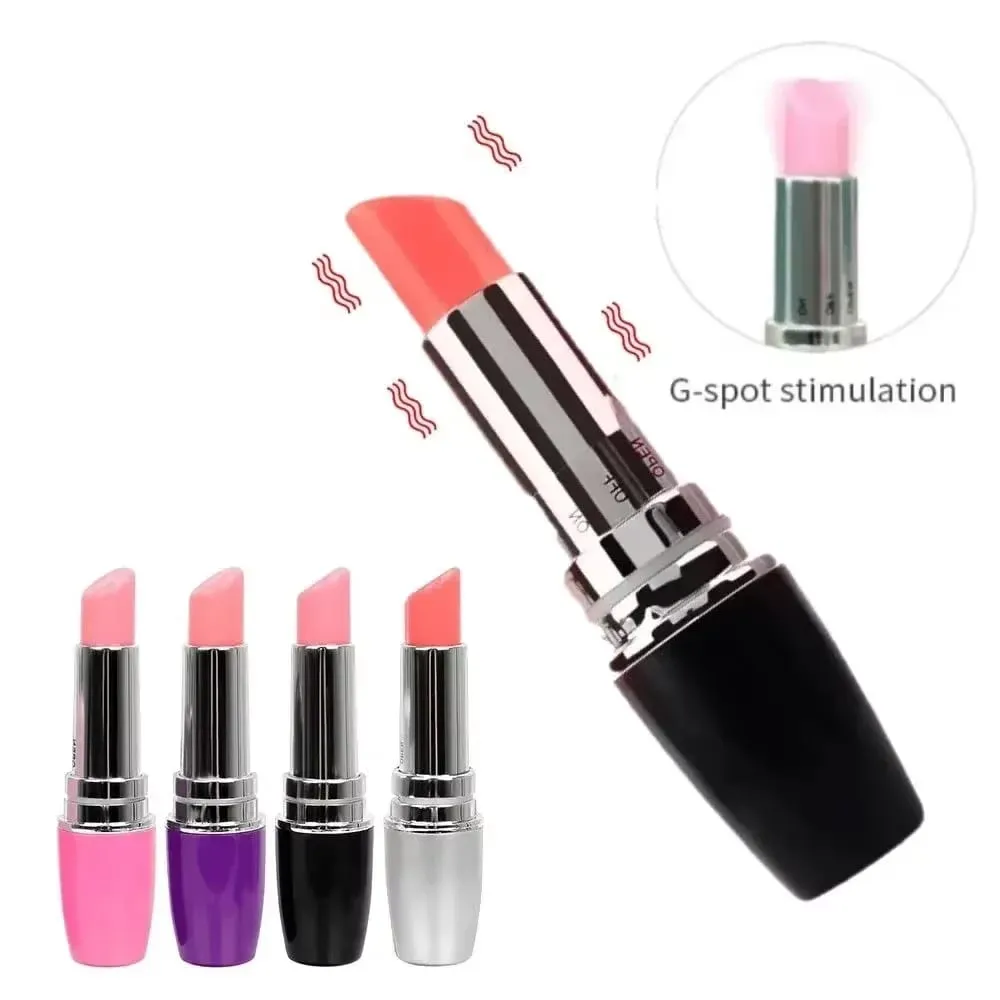 Lipsticks Magic Stick Vibrator Mini Vibrator Stick Vibrating Lipsticks Sex Toys Massage Tool Mga Sex Toys Babae Clitoris Stimulator — image 2