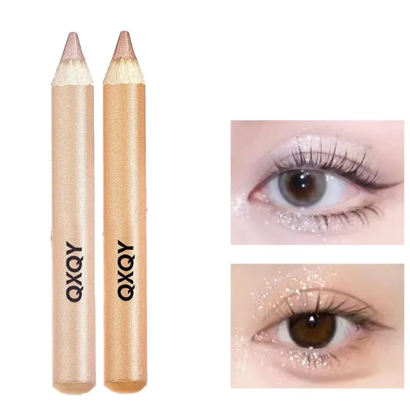 1/2/4 pezzi Shimmer Aegyo Sal Eye Liner Matita Sotto gli occhi Evidenziatore Glitter Rosa Ombretto Nude Champagne Contorno occhi Trucco — image 13