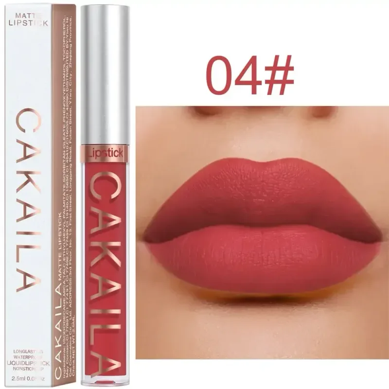 Lip Gloss Waterproof Matte Liquid Gincu Tahan Lama Baldu Lipgloss Tiub Tint Pigmen Bogel Kosmetik Makeup Bibir