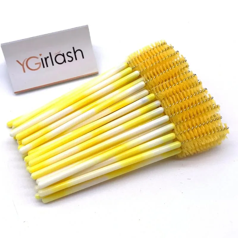 YGirlash 50Pcs Lash Swans Aplikator Bulu Mata Kristal Pemegang Berlian Pakai Nilon Tongkat Maskara Berus Alat Kosmetik — image 21