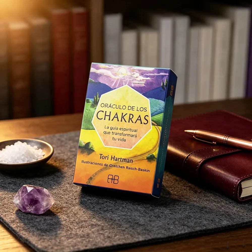 Oráculo De Los Chakras Carte Oracolo Versione Spagnola 49 Carte Divinazione Mazzo di Tarocchi Meditazione Guida Spirituale Gioco di Carte — image 4