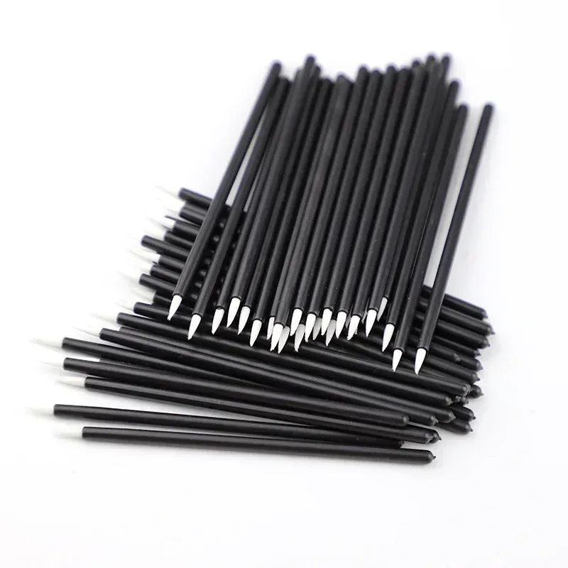 Applicateur de pinceaux à lèvres, brosse à cils, rouge à lèvres, brillant à lèvres, baguettes, outil de maquillage et de beauté, vente en gros, 50/1000 pièces