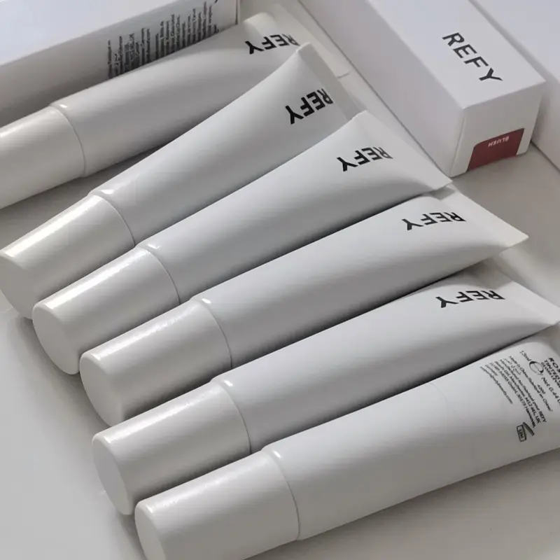 Brand Refy Lesk na rty Kovový aplikátor Hluboce hydratační Vyživující Plumping Lesk Nelepkavý saténový make-up nahé rty Kosmetika — image 2