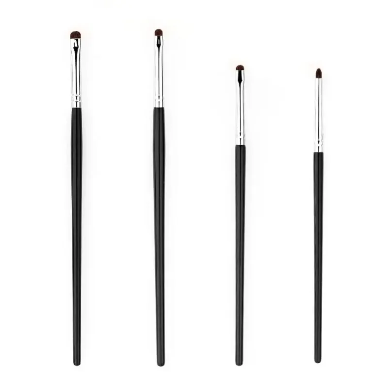 Weiche, feine Lidschattenpinsel, verschmieren, Eyeliner, Make-up-Pinsel, Augenlid-Textmarker, liegend, Seidenraupe, Make-up-Pinsel, Werkzeuge, Augen-Make-up