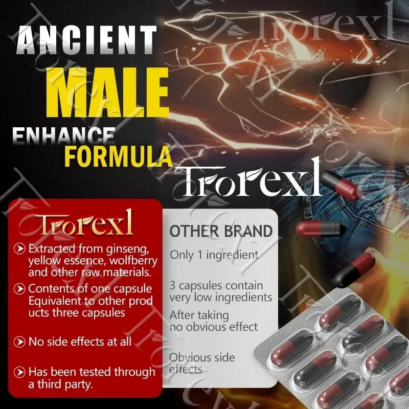 Epimedium Herbal Extracts Supplements Male Max Performer Capsules Ginseng for Adult Stamina & Endurance Maintain Firmness — image 6