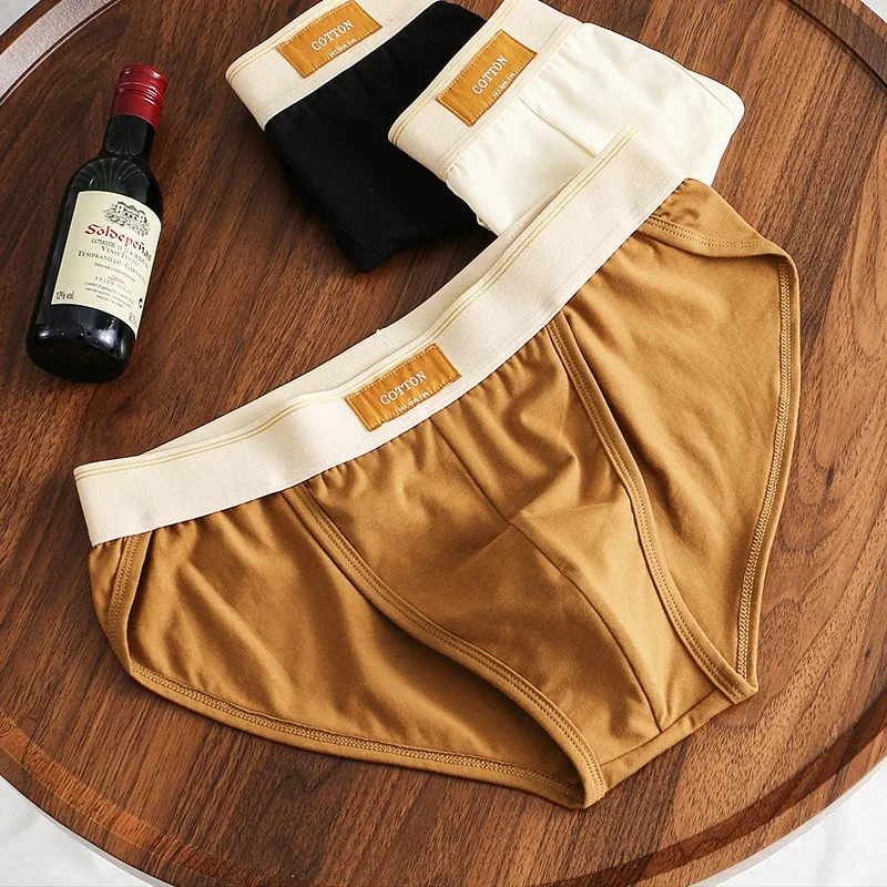 ผู้ชายชุดชั้นในผ้าฝ้ายหลวม ropa ภายใน hombre ง่ายชุดชั้นในสีทึบ calcinha PLUS ขนาดกางเกงเซ็กซี่ใหม่นักมวยและกางเกง — image 3