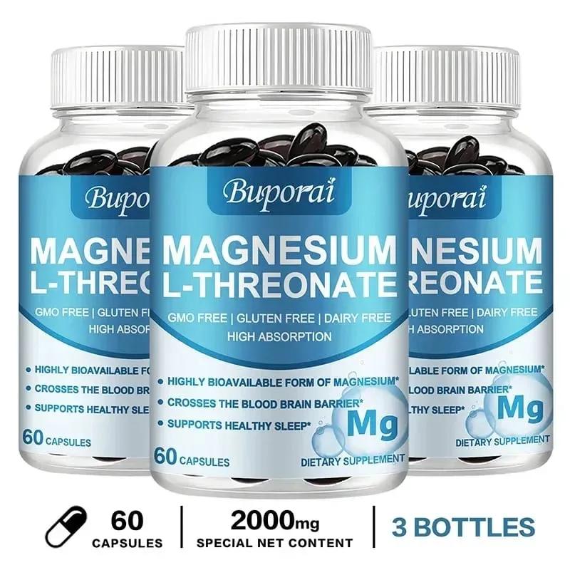 Magnezyum L Treonat - Odaklanma ve Hafıza Güçlendirici Sinir Fonksiyonunu Kas Gücünü Destekler Kemik ve Eklem Sağlığını Destekler — image 10