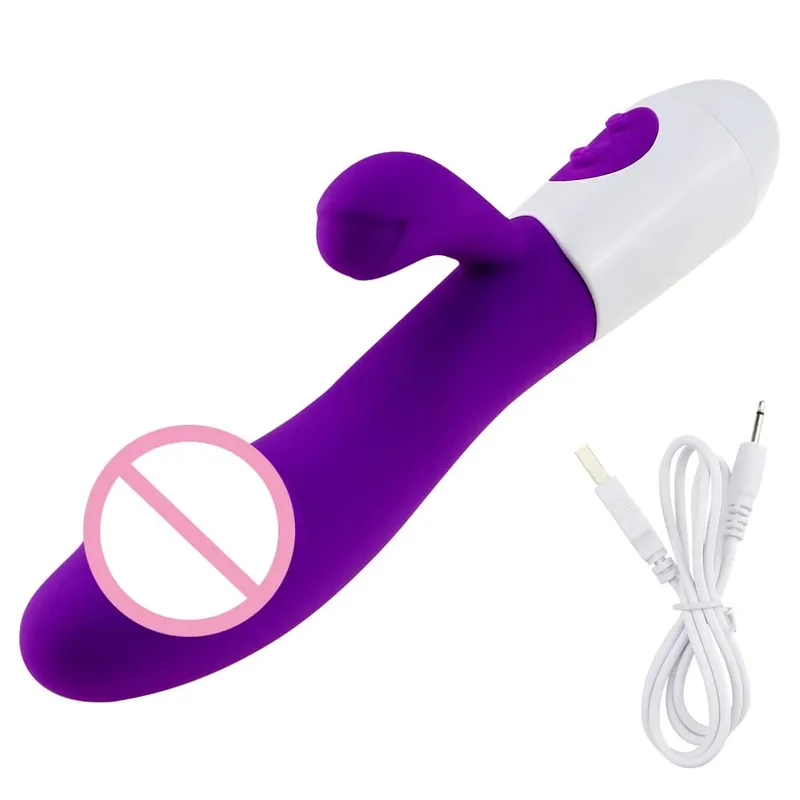 Thực Tế Thỏ Dương Vật Giả Dual Máy Rung Điểm G Âm Vật Kích Thích Máy Massage Rung Mạnh Mẽ Âm Đạo Masturbator Nữ Đồ Chơi Tình Dục