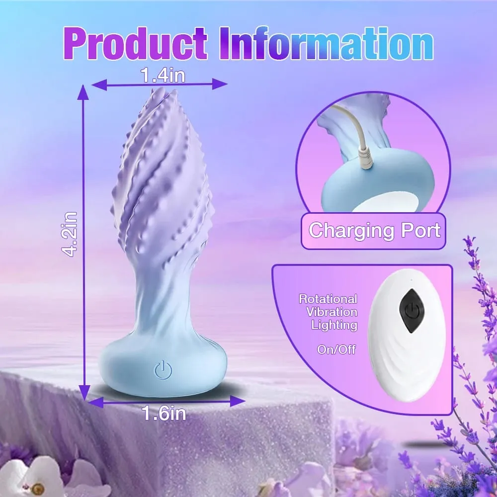 360° rotation vrikke Fjernbetjening Vibrator Butt Plug til Mænd Prostata Massager Gay Anal Vibrator Anal Plug Voksne Sexlegetøj — image 6