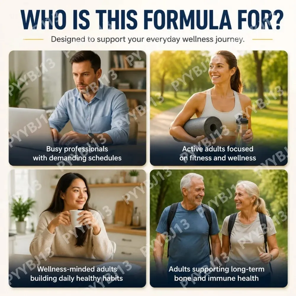 Vitamin D3+K2 Capsules 2000 IU + 100 Mcg - Bone Health & Immune Support Calcium Absorption Daily Wellness Formula 90ct — image 5