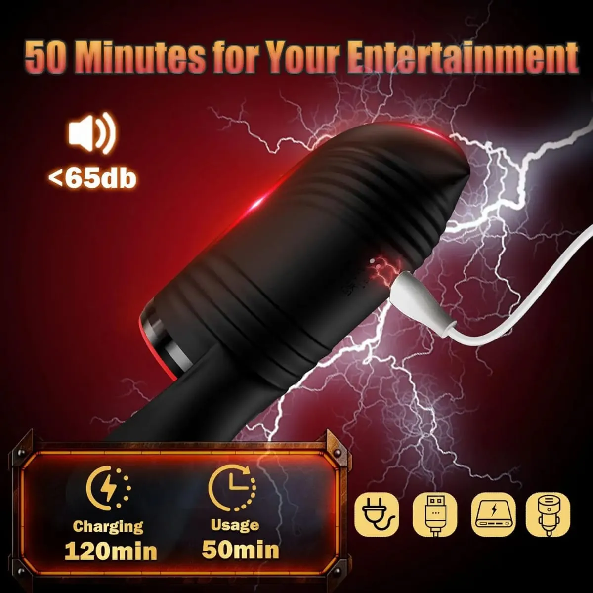 Male Masturbator Penis Training Vibrator Glans Massage Testicle Stimulator Delay Stamina Trainer Blowjob Machine Sex Toy for Men — image 6