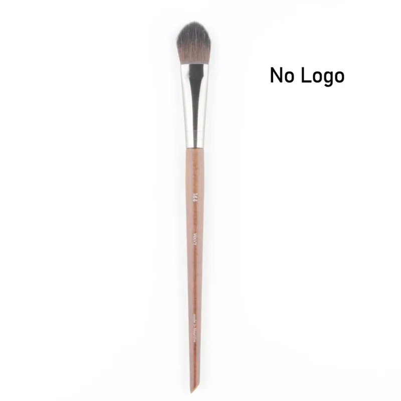 1 Stück #144 Precision Highlighter Make-up Pinsel Detail Puder Rouge Naturholz Professionelle Make-up Pinsel — image 2