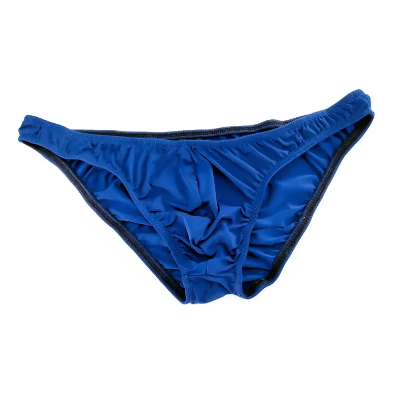Rosa Herren-Slips, Nylon-Spandex, bequeme, atmungsaktive Unterhose mit niedriger Taille, schnell trocknende Herren-Bikini-Unterwäsche aus Eisseide — image 18