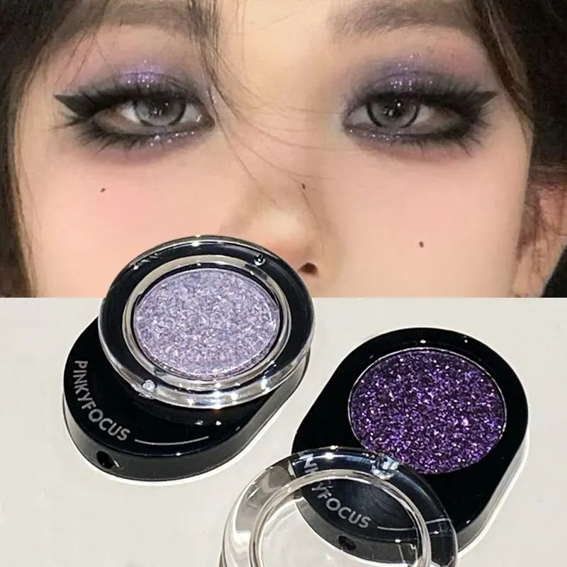 12 colori diamante brillante ombretto cosmetici lunga durata setosa facile da colorare perla luce illuminante ombretto tavolozza di trucco — image 2